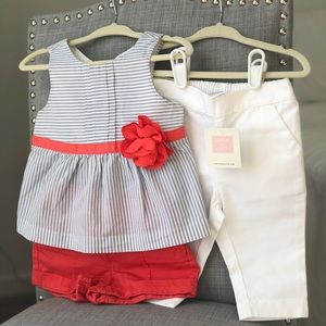 Girls Janie and Jack Outfit